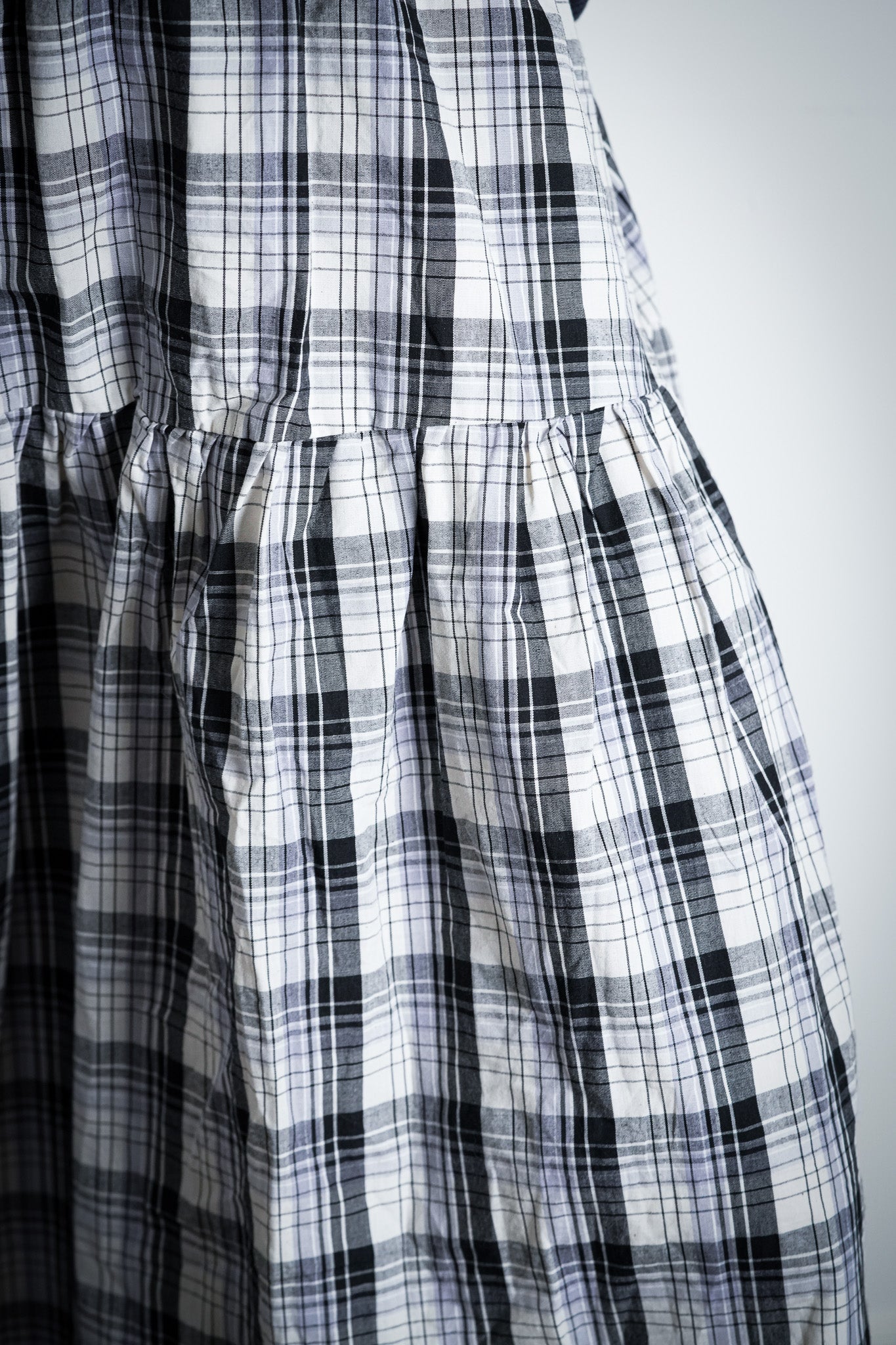Checked Maxi Skirt