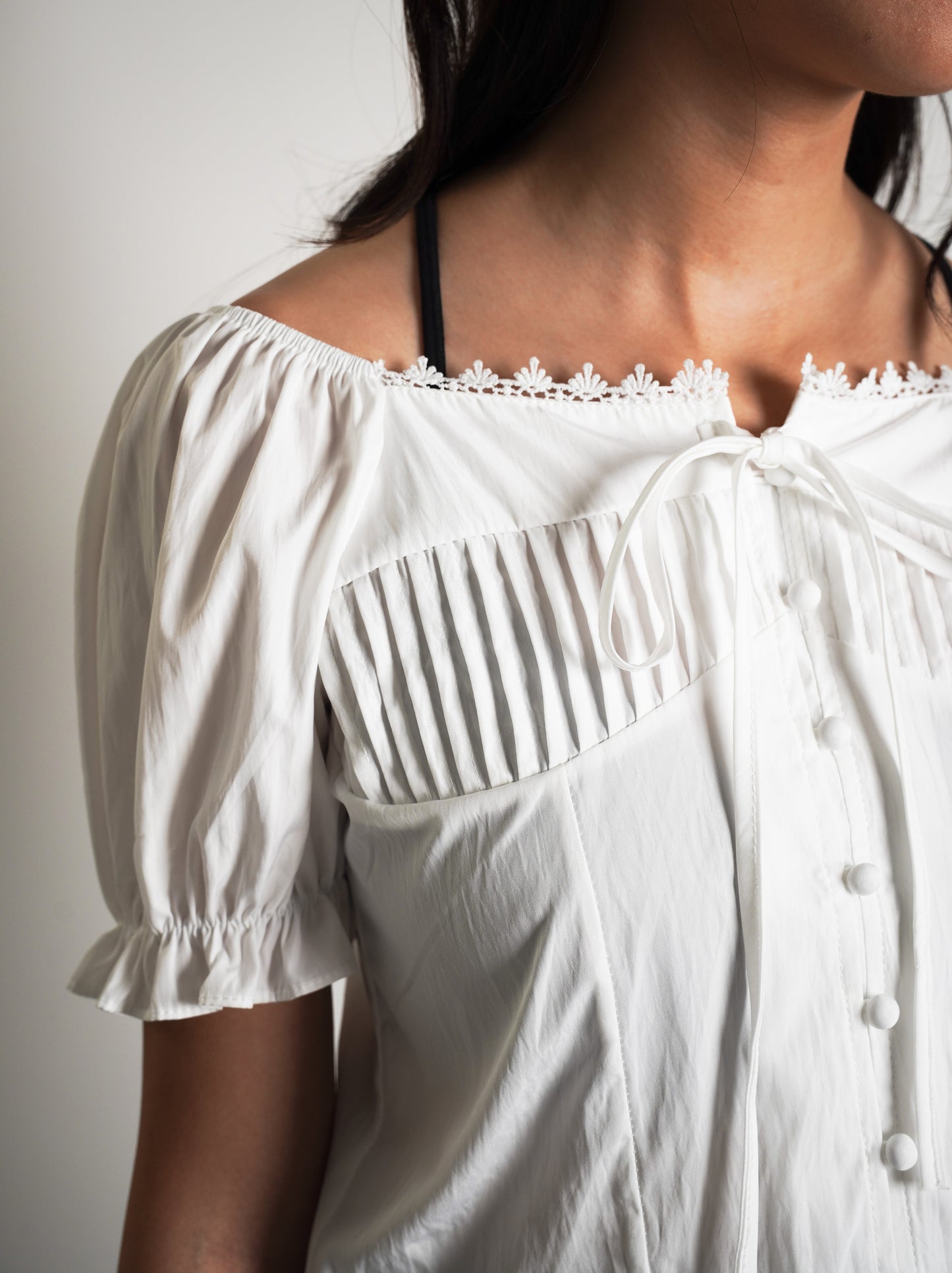 Puff Sleeve Off Shoulder Blouse
