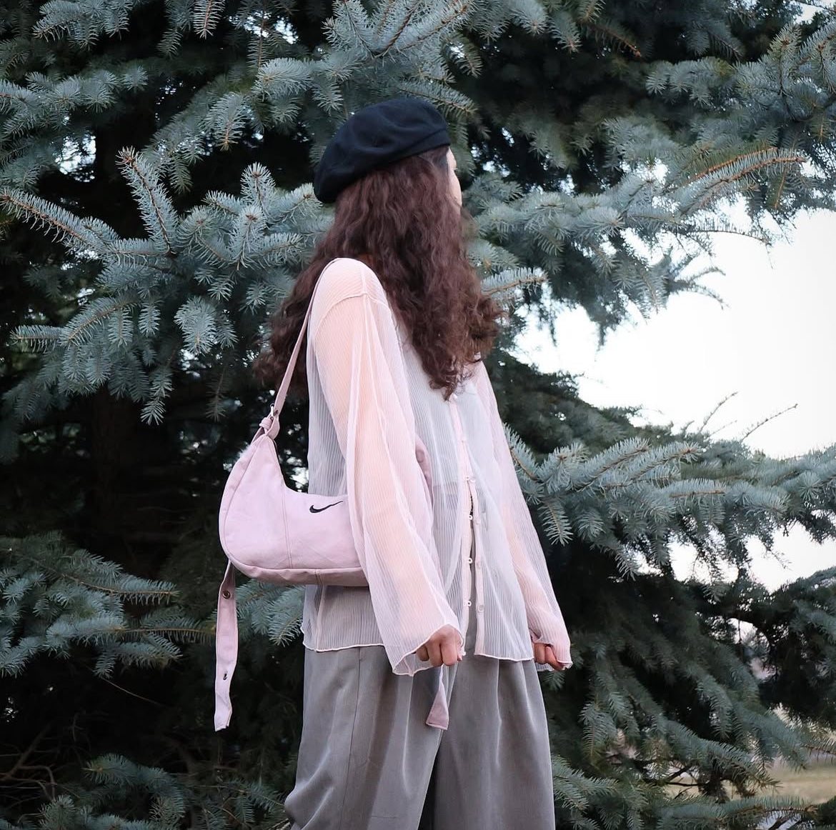 2-Way Tulle Cardigan Sweater