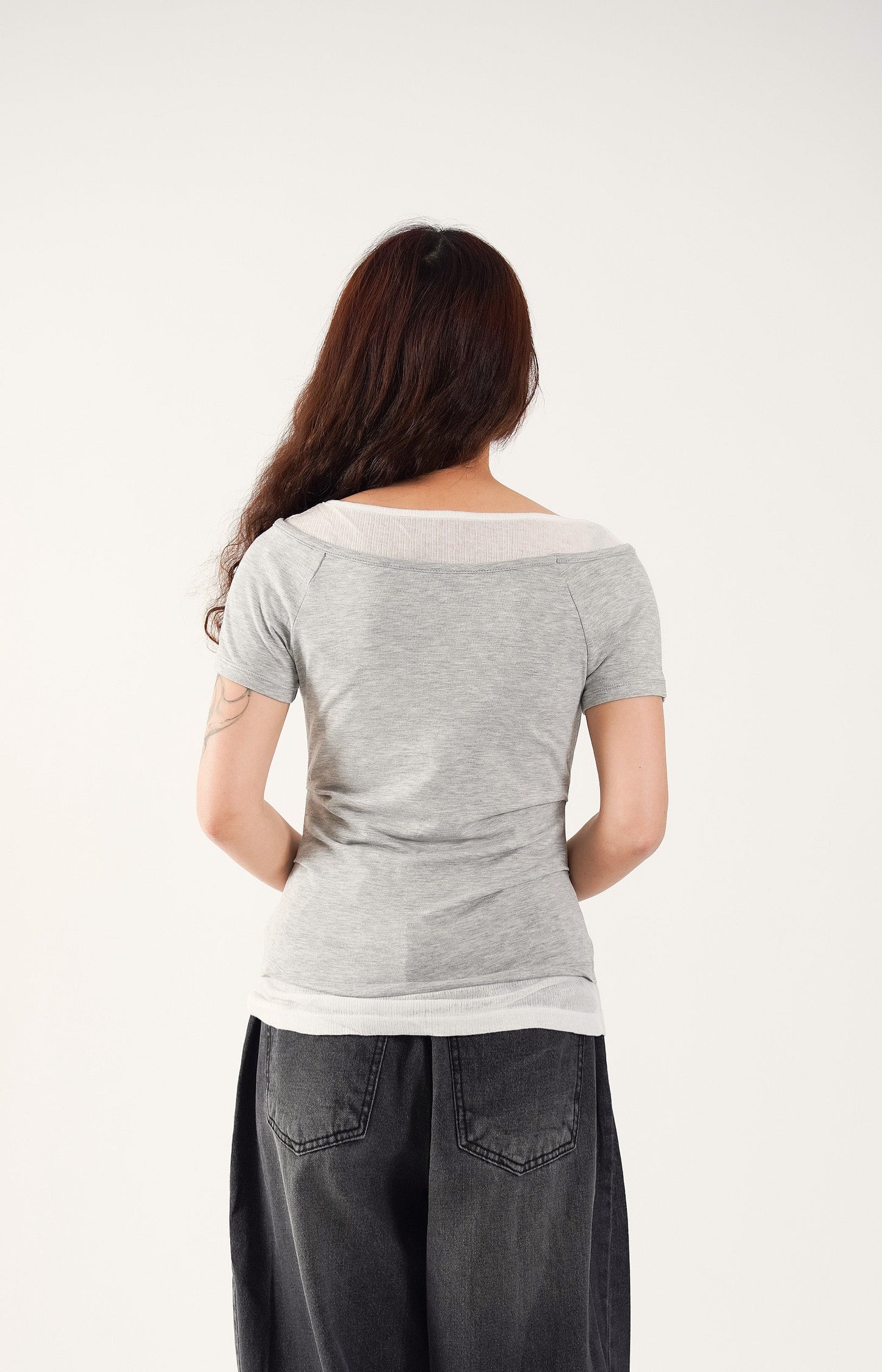 Dual-Tone Illusion Tee