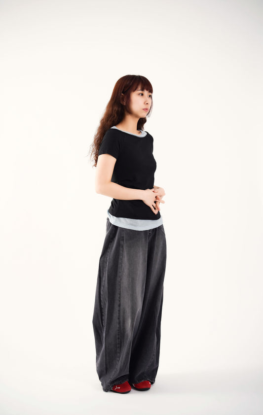 Dual-Tone Illusion Tee