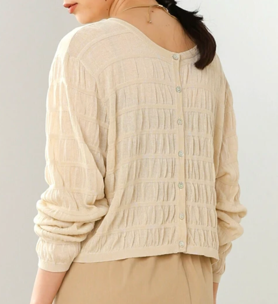 2-Way Shirring Front & Back Shirt