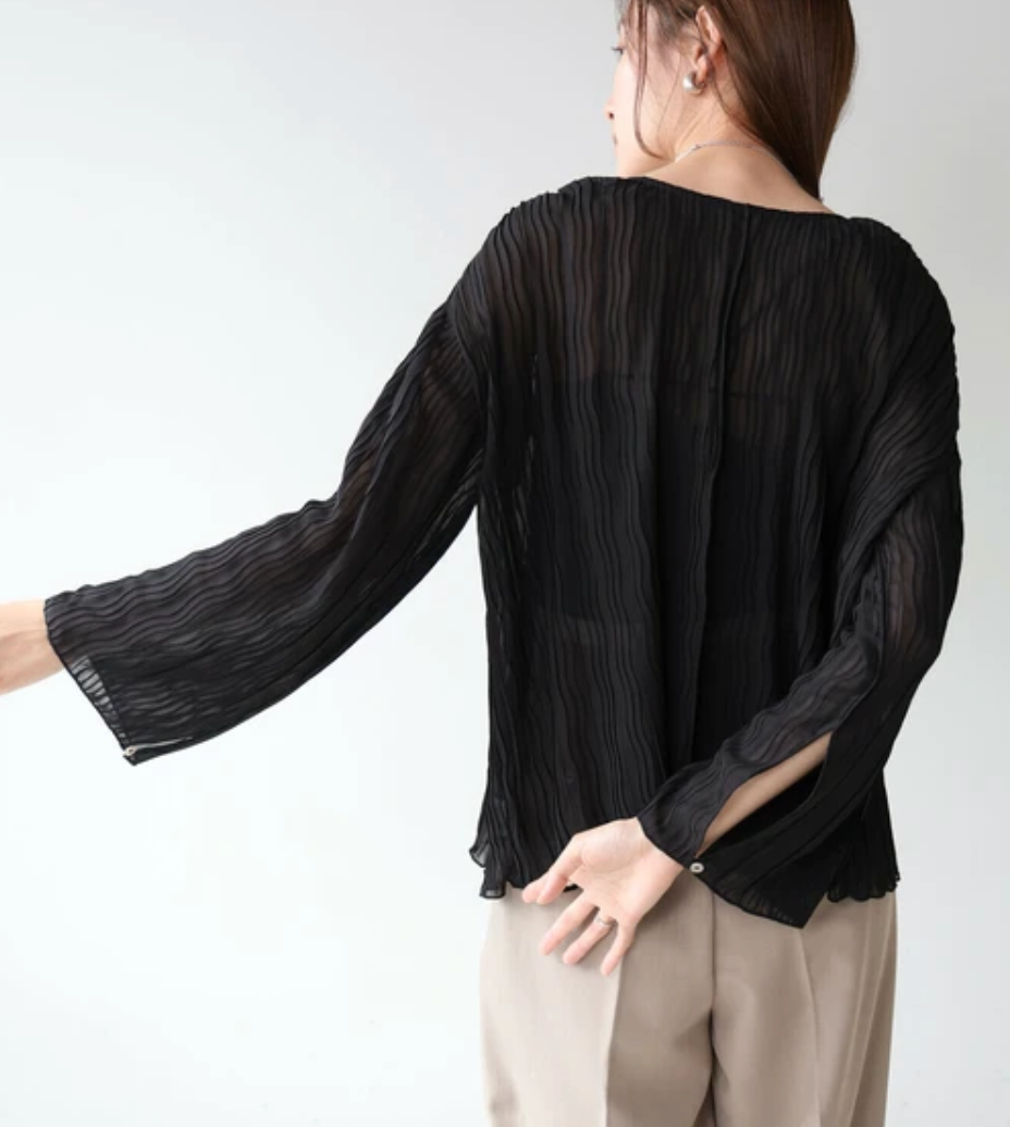 2-Way Button Blouse