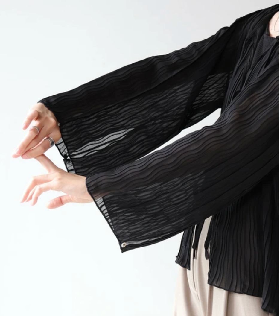 2-Way Button Blouse