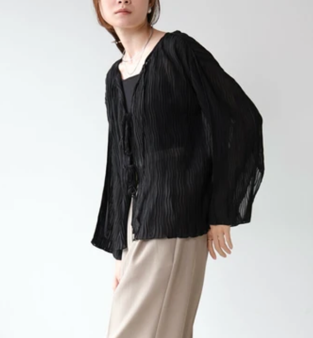 2-Way Button Blouse