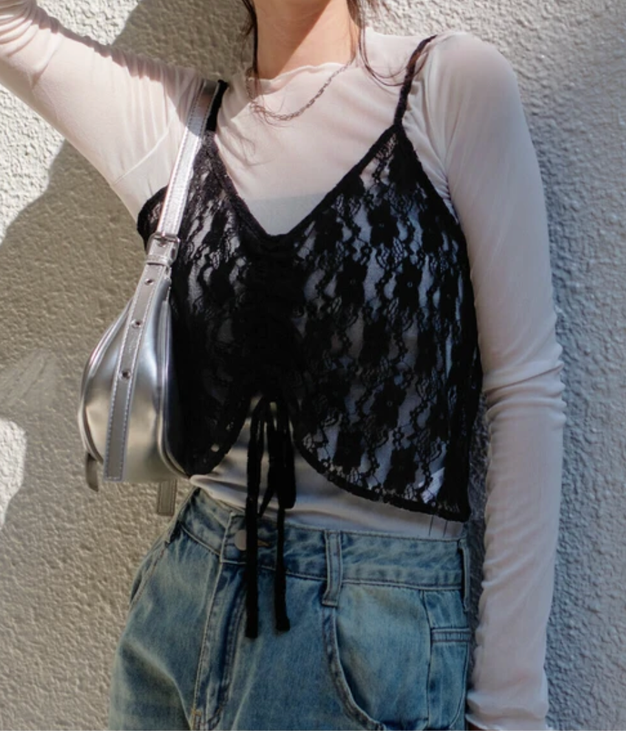 Camisole Shirring Bustier