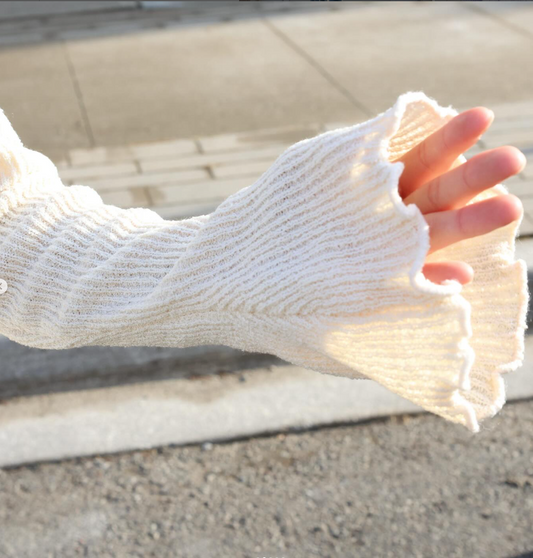 Flared Sleeve Cardigan