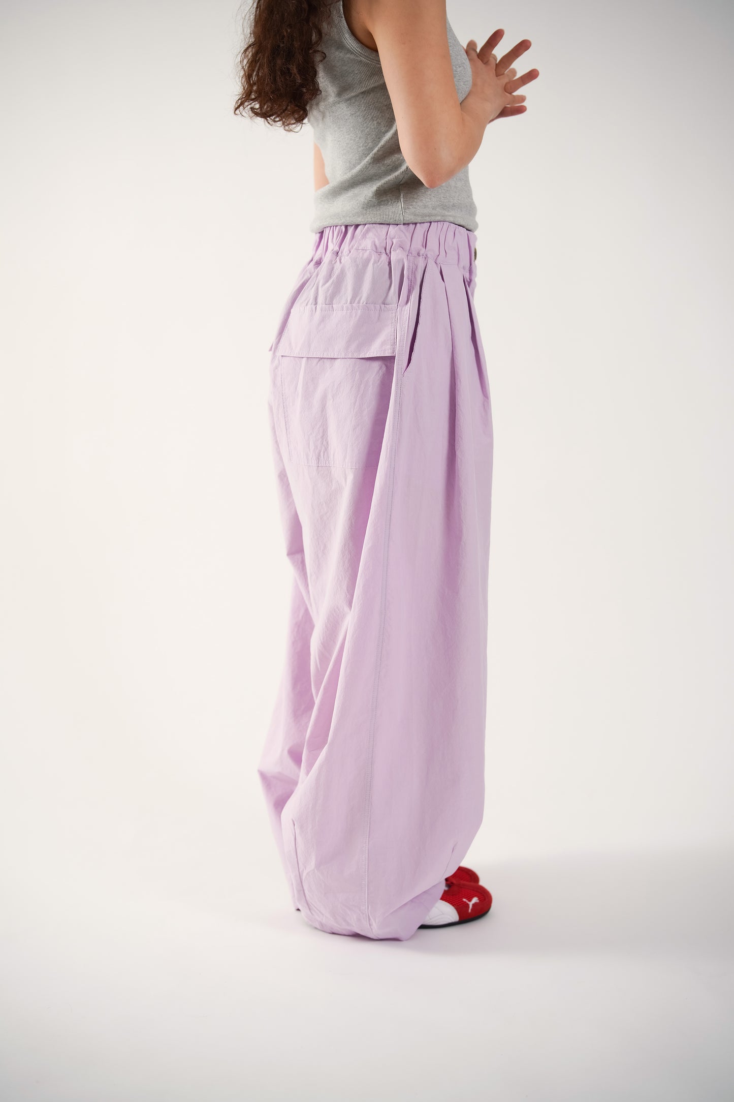 Flowing Wide-Leg Pants