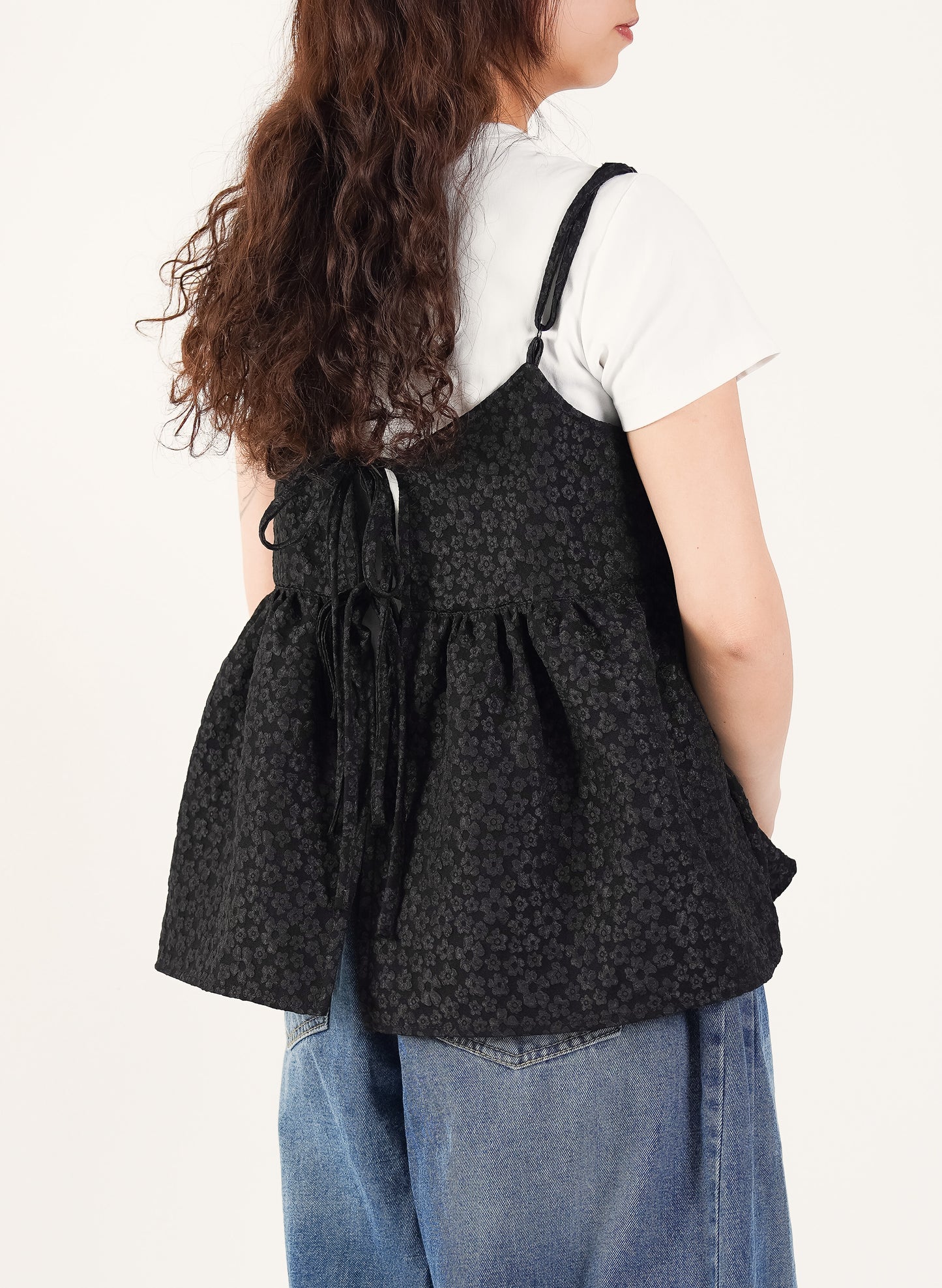 2-Way Floral Bustier Tunic Top