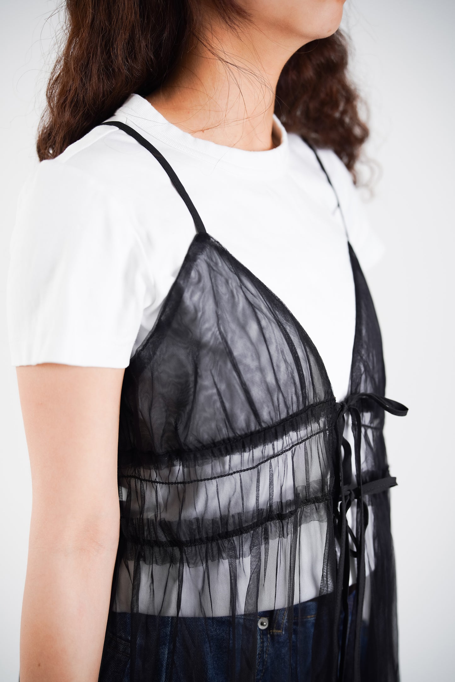 2-way Tulle Camisole Dress