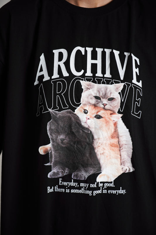 MEOW Graphic Oversized T-shirt