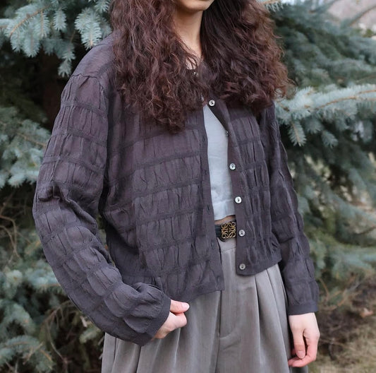 2-Way Shirring Front & Back Shirt