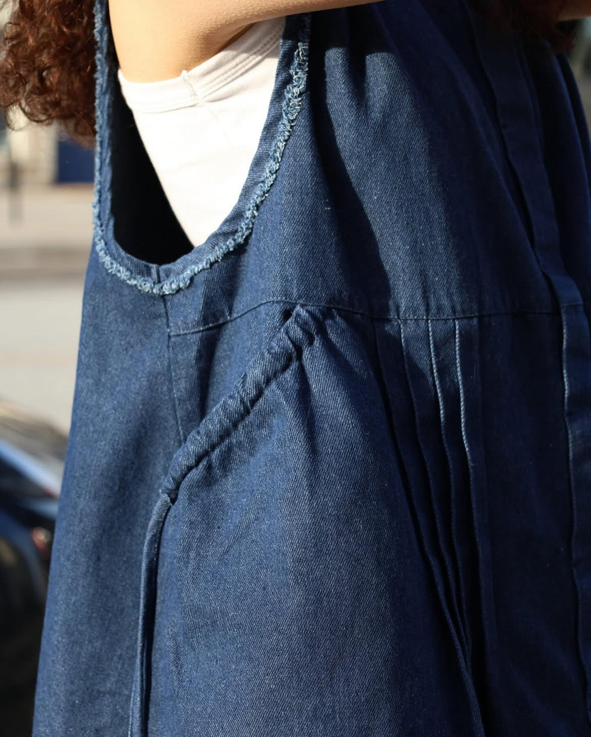 Front button vest