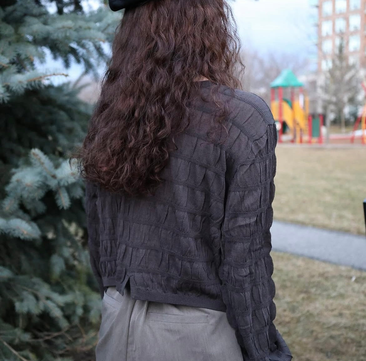 2-Way Shirring Front & Back Shirt