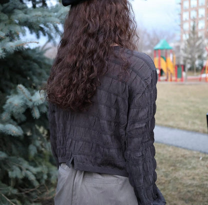 2-Way Shirring Front & Back Shirt