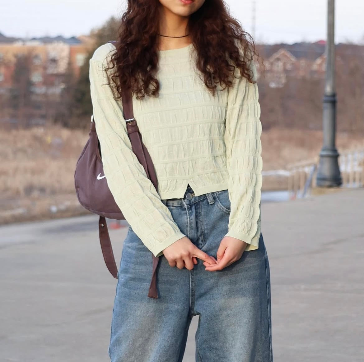 2-Way Shirring Front & Back Shirt