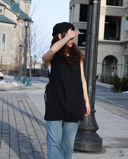 Front button vest