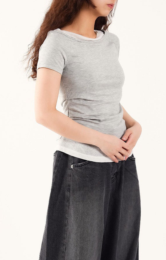 Dual-Tone Illusion Tee
