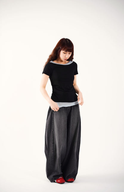 Dual-Tone Illusion Tee