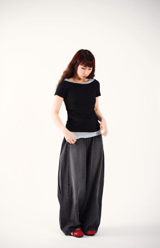Dual-Tone Illusion Tee