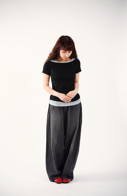 Dual-Tone Illusion Tee