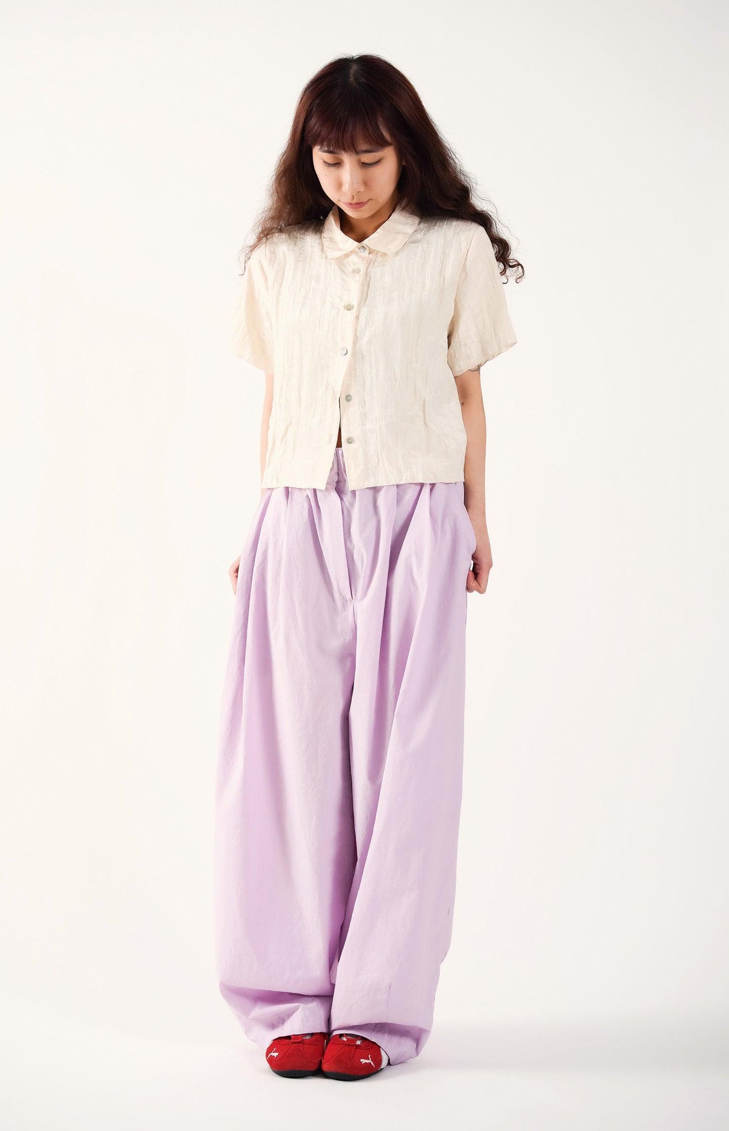Flowing Wide-Leg Pants