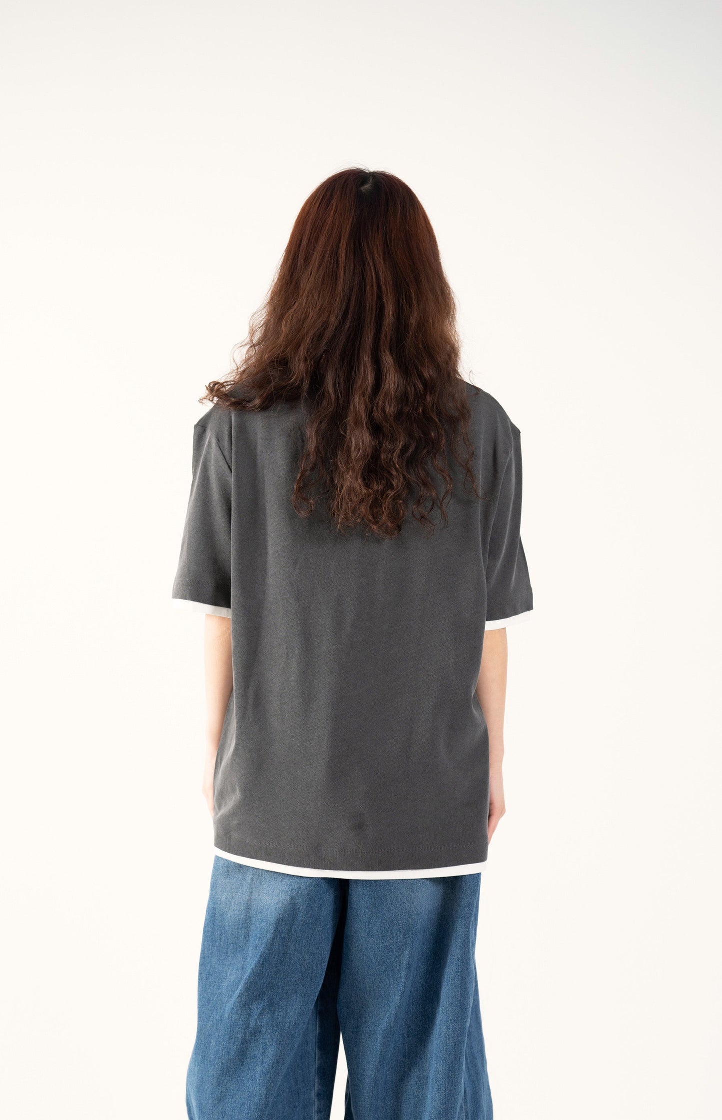 Charcoal Trim Tee