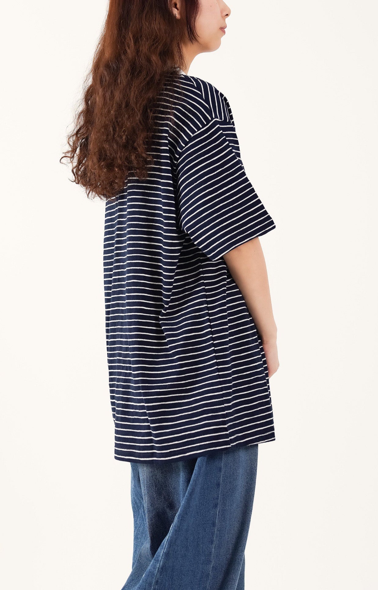 Maroon Striped Polo