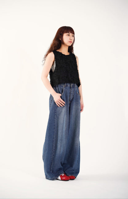 2-Way Shaggy Gilet