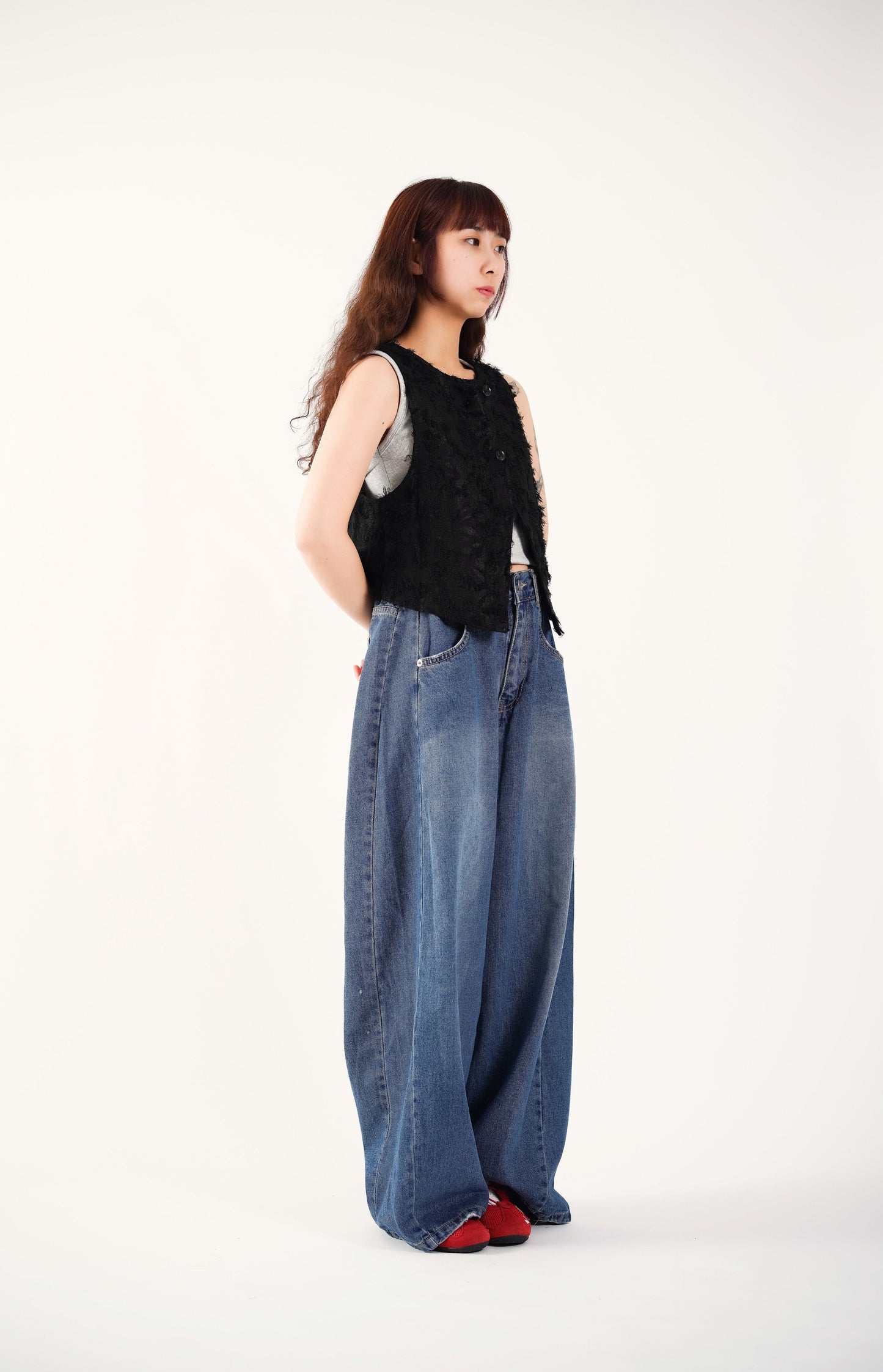 2-Way Shaggy Gilet