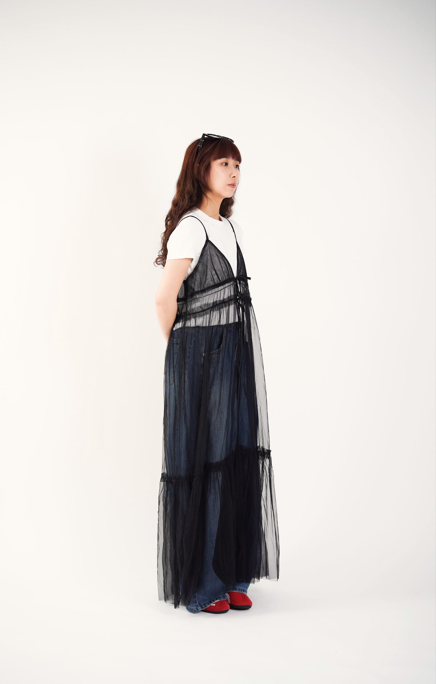 2-way Tulle Camisole Dress