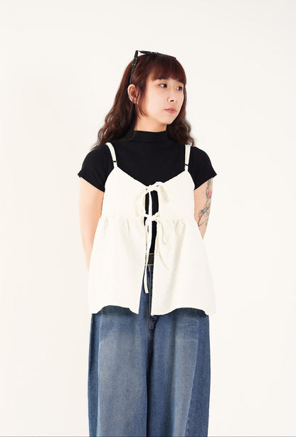 2-Way Floral Bustier Tunic Top