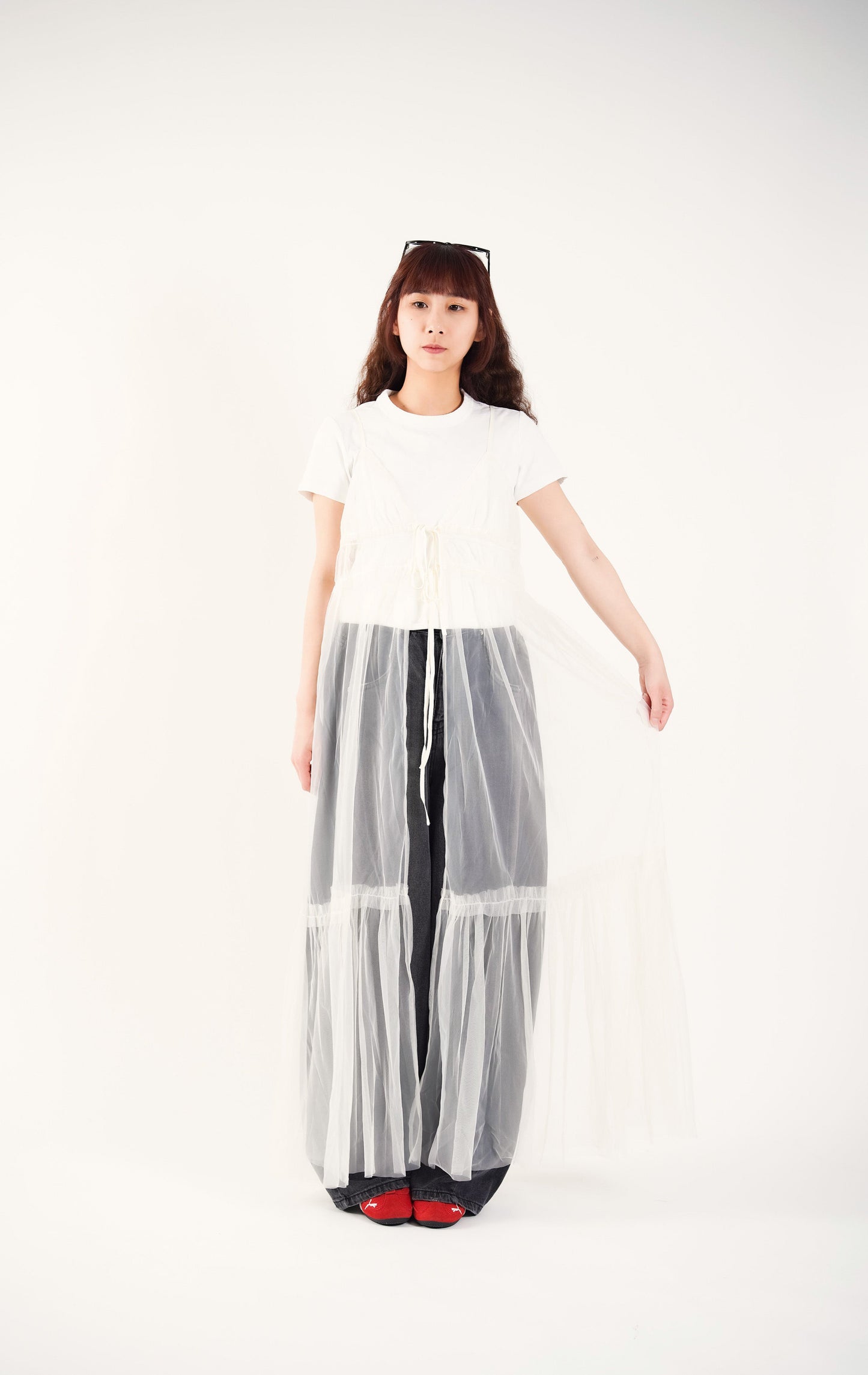 2-way Tulle Camisole Dress