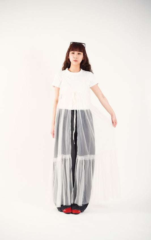 2-way Tulle Camisole Dress