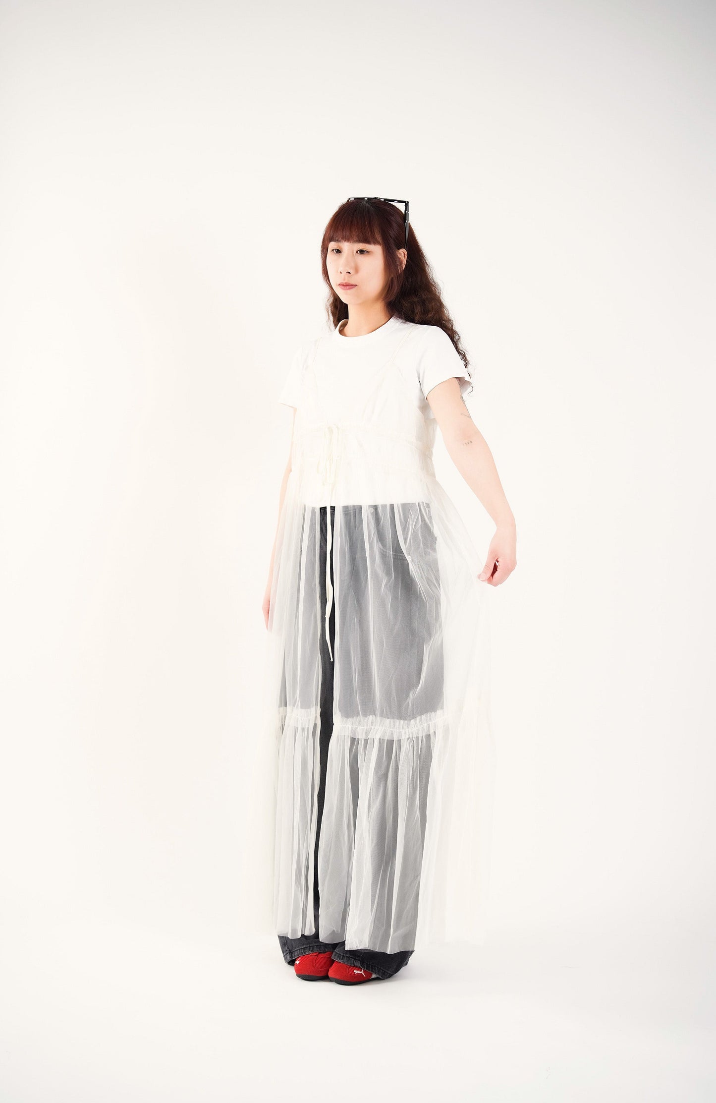 2-way Tulle Camisole Dress