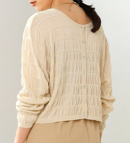 2-Way Shirring Front & Back Shirt